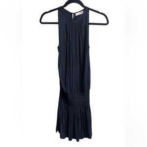 RAMY BROOK - Women’s “Paris” Sleeveless Mini Dress In Navy, Size XS